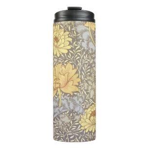 William Morris Chrysanthemum Mum Blume Thermosbecher