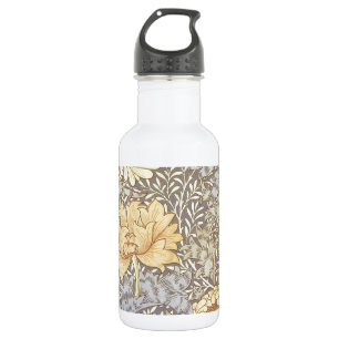 William Morris Chrysanthemum Mum Blume Trinkflasche