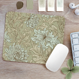 William Morris Chrysanthemum-Muster-Mauspad Mousepad