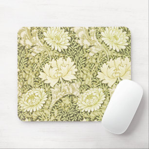 William Morris Chrysanthemum Muster Mousepad