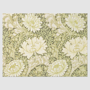 William Morris Chrysanthemum Muster Seidenpapier