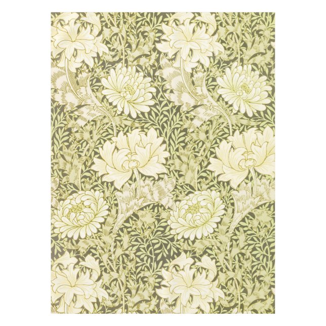 William Morris Chrysanthemum Muster Tischdecke (Vorderseite)