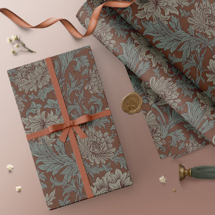 William Morris Chrysanthemum-Muster-Wrap-Papier Geschenkpapier