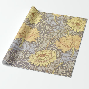 William Morris Chrysanthemum-Mutterblumen Geschenkpapier