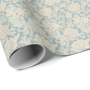 William Morris Chrysanthemum Pattern Geschenkpapier