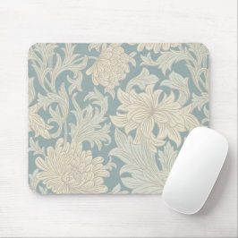 William Morris Chrysanthemum Pattern Mousepad