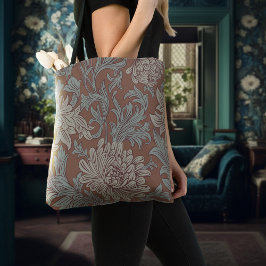 William Morris Chrysanthemum Pattern Tote Bag Tasche