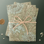 William Morris Chrysanthemum Pattern Wrapping Pape Geschenkpapier Set<br><div class="desc">William Morris Chrysanthemum, Vintage Pattern Design. William Morris was an English textile designer, artist, writer, and socialist associated with the Pre-Raphaelite Brotherhood and British Arts and Crafts Movement. He founded a design firm in partnership with the artist Edward Burne-Jones, and the poet and artist Dante Gabriel Rossetti. This beautiful 'Art...</div>