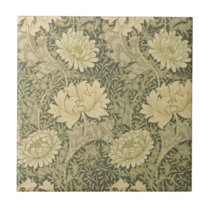 William Morris Chrysanthemum Salbei-Blume Fliese