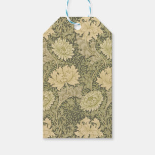 William Morris Chrysanthemum Salbei-Blume Geschenkanhänger