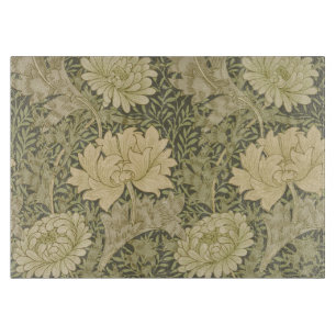 William Morris Chrysanthemum Salbei-Blume Schneidebrett