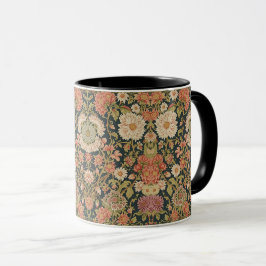  William Morris Chrysanthemums Floral Art Nouveau  Tasse