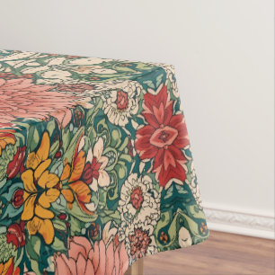  William Morris Chrysanthemums Floral Art Nouveau  Tischdecke