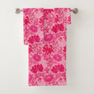 William Morris Chrysanthemums, Fuchsia Pink