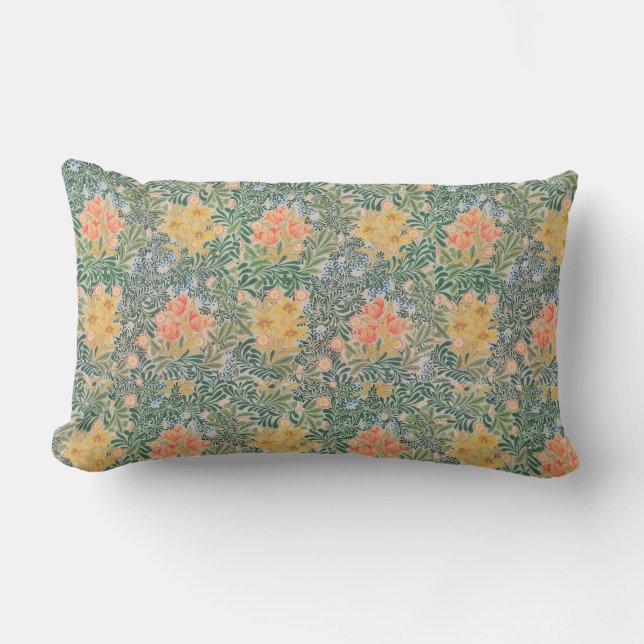 William Morris Classic Floral Kissen Für Draußen (Vorderseite)