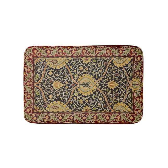 William Morris Classic Teppich Art Print Design Badematte (Vorderseite)