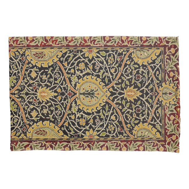 William Morris Classic Teppich Art Print Design Kissenbezug (Vorderseite)