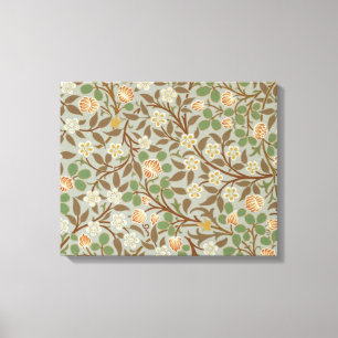 William Morris Clover Botanische Blume Leinwanddruck