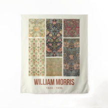 William Morris Collected Art Pattern Collage