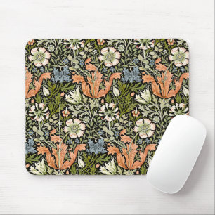 William Morris Compton Floral Art Nouveau Muster Mousepad