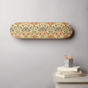 William Morris Compton Floral Art Nouveau Muster Skateboard