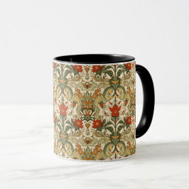 William Morris Compton Floral Art Nouveau Pattern Tasse