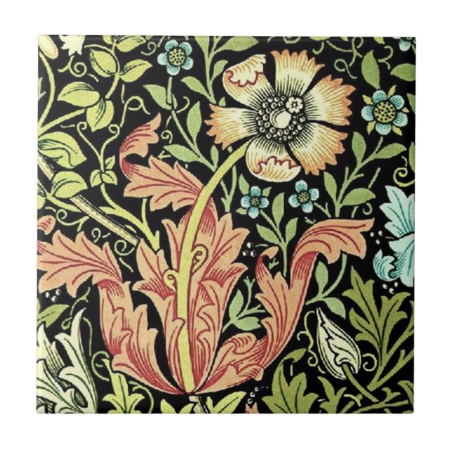 William Morris Compton Wallpaper Classic Fliese (Vorderseite)