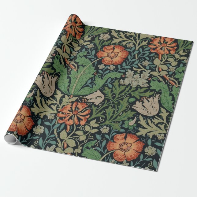 William Morris Compton Wallpaper Classic Geschenkpapier (Ungerollt)
