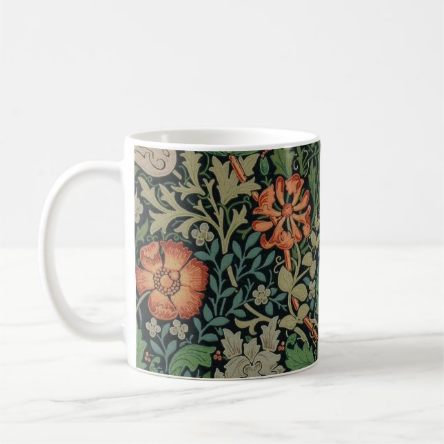 William Morris Compton Wallpaper Classic Kaffeetasse (Links)