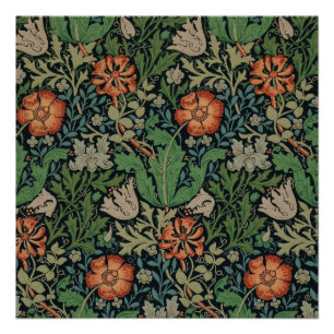 William Morris Compton Wallpaper Classic Poster