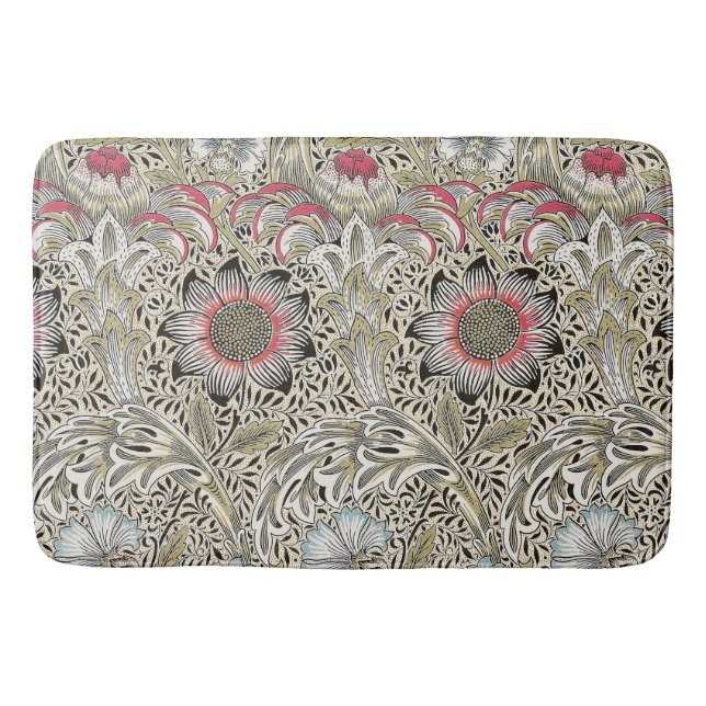 William Morris Corncockle Tapete Badematte (Vorderseite)