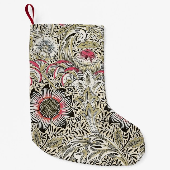 William Morris Corncockle Tapete Kleiner Weihnachtsstrumpf (Vorderseite)
