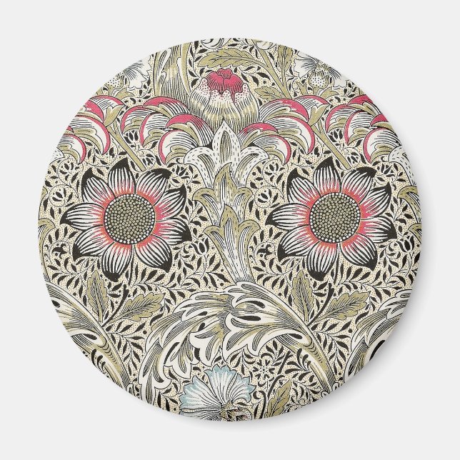 William Morris Corncockle Tapete Magnet (Vorne)