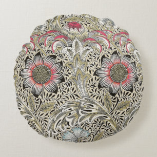 William Morris Corncockle Tapete Rundes Kissen