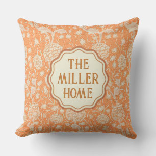 William Morris Coussin Floral Personnalisé