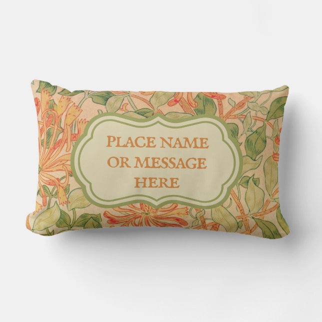 William Morris Coussin Floral Personnalisé (Recto)
