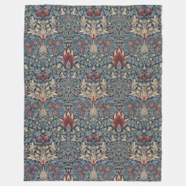 William Morris : Couverture en polaire en forme de