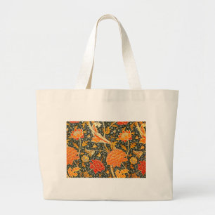 William Morris Cray Blumenmuster Vintage Jumbo Stoffbeutel