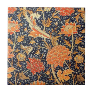 William Morris Cray Floral Art Nouveau Pattern Fliese