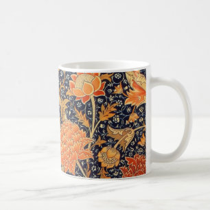 William Morris Cray Floral Art Nouveau Pattern Kaffeetasse