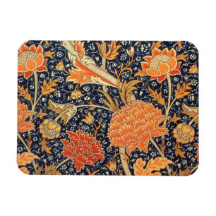 William Morris Cray Floral Art Nouveau Pattern Magnet