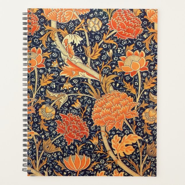 William Morris Cray Floral Art Nouveau Pattern Planer (Vorderseite)