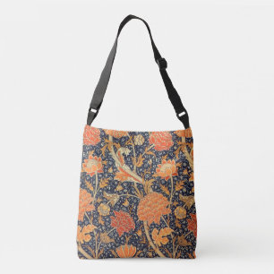 William Morris Cray Floral Art Nouveau Pattern Tragetaschen Mit Langen Trägern