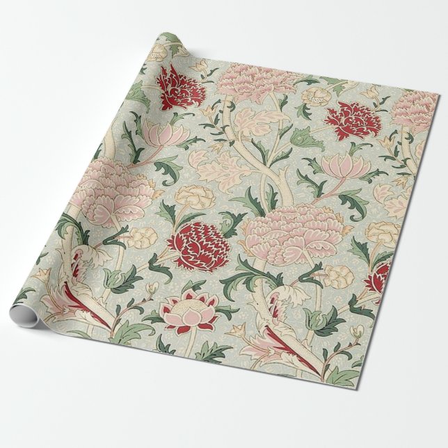 William Morris Cray Floral Geschenkpapier (Ungerollt)