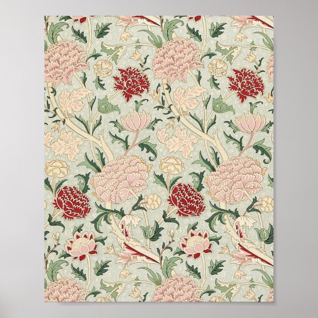 William Morris Cray Floral Poster (Vorne)