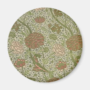 William Morris Cray Sage Blume Floral Botanical Magnet