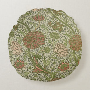 William Morris Cray Sage Blume Floral Botanical Rundes Kissen