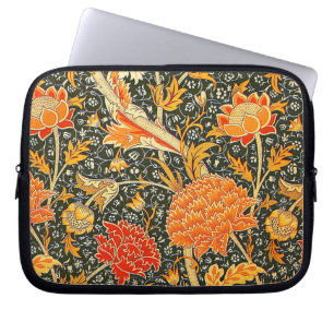 William Morris Cray Tapete Blumenmuster Laptopschutzhülle