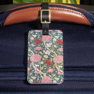 William Morris Cray Vintage Blüten Blumen Design Gepäckanhänger