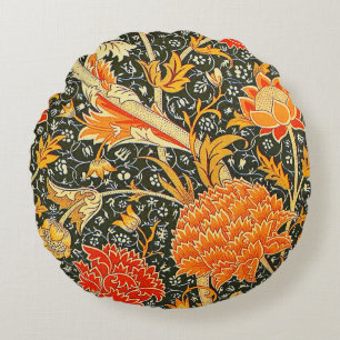 William Morris Cray Wallpaper Pattern Rundes Kissen